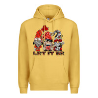 Antique Gold let it be ladybug gnomies Premium Hoodie - BarkalooDesign
