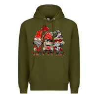 Army Green let it be ladybug gnomies Premium Hoodie - BarkalooDesign
