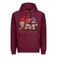Burgundy let it be ladybug gnomies Premium Hoodie - BarkalooDesign