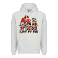 Dove Grey let it be ladybug gnomies Premium Hoodie - BarkalooDesign