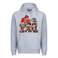 Heather Grey let it be ladybug gnomies Premium Hoodie - BarkalooDesign