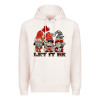 Pale Pink let it be ladybug gnomies Premium Hoodie - BarkalooDesign
