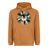 Meerkat penguin sunflower Heavyweight Hoodie - RanaPortraitStore