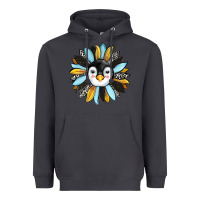 Smoke penguin sunflower Heavyweight Hoodie - RanaPortraitStore