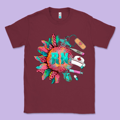 Western Registered Nurse  Medical Instruments Classic Tee Designed By Barkaloodesign