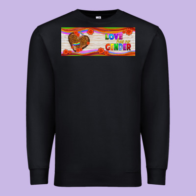 Love Has No Gender Mug 11 Oz Premium Sweatshirt Designed By Hra Design Shop