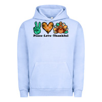 Pigment Grape Ice peace love thankful turkey Urban Hoodie - Jasminsmagicworld
