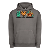 Pigment Tornado peace love thankful turkey Urban Hoodie - Jasminsmagicworld