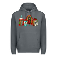Rock lady of guadalupe coffee Premium Hoodie - Jasminsmagicworld