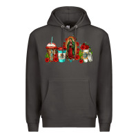 Smoke lady of guadalupe coffee Premium Hoodie - Jasminsmagicworld