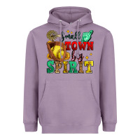 Lavender small town big spirit softball Heavyweight Hoodie - Zillion Design Studio