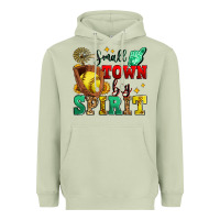 Matcha small town big spirit softball Heavyweight Hoodie - Zillion Design Studio