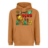 Meerkat small town big spirit softball Heavyweight Hoodie - Zillion Design Studio
