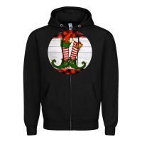 Black Elf Shoes Zipper Hoodie - RanaPortraitStore