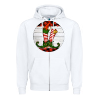 White Elf Shoes Zipper Hoodie - RanaPortraitStore