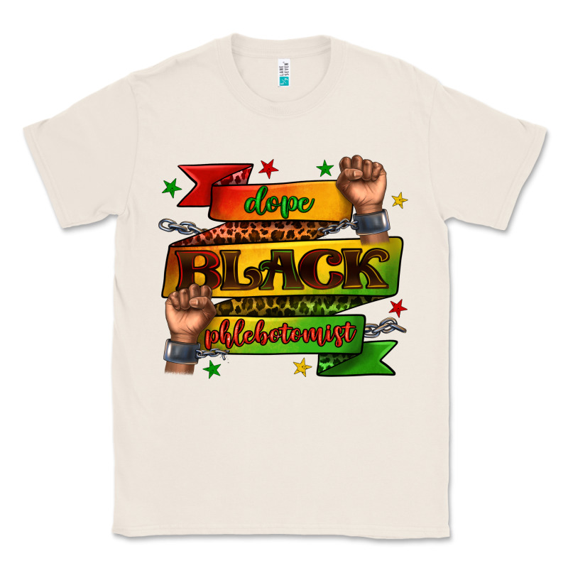 Dope Black Phlebotomist Juneteenth Classic Tee by texasbilliewilder | Teevron