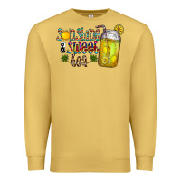 Antique Gold sunshine & sweet tea Premium Sweatshirt - CowhideDigitalArt