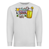 Dove Grey sunshine & sweet tea Premium Sweatshirt - CowhideDigitalArt