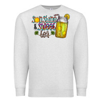 Oatmeal Heather sunshine & sweet tea Premium Sweatshirt - CowhideDigitalArt
