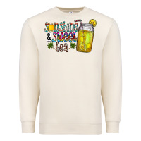 Sandshell sunshine & sweet tea Premium Sweatshirt - CowhideDigitalArt