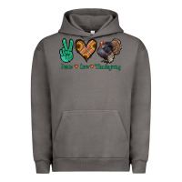Pigment Tornado peace love thanksgiving Urban Hoodie - Jasminsmagicworld
