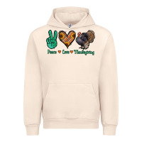 Sandshell peace love thanksgiving Urban Hoodie - Jasminsmagicworld