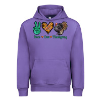 Tulip peace love thanksgiving Urban Hoodie - Jasminsmagicworld
