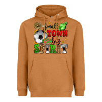 Meerkat small town big spirit soccer Heavyweight Hoodie - Zillion Design Studio
