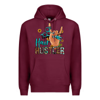 Burgundy hair hustler Premium Hoodie - Jasminsmagicworld
