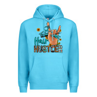Ocean Blue hair hustler Premium Hoodie - Jasminsmagicworld