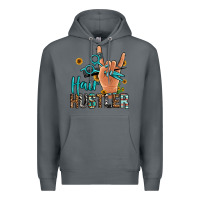 Rock hair hustler Premium Hoodie - Jasminsmagicworld