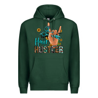 Sports Green hair hustler Premium Hoodie - Jasminsmagicworld