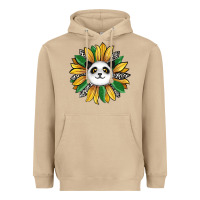 Mushroom panda sunflower Heavyweight Hoodie - RanaPortraitStore