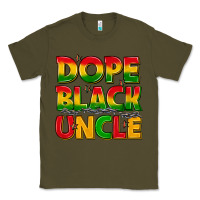 Army Green dope black uncle with stars Classic Tee - texasbilliewilder