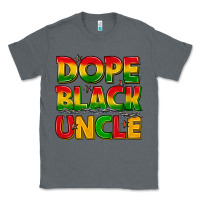 Charcoal Heather dope black uncle with stars Classic Tee - texasbilliewilder