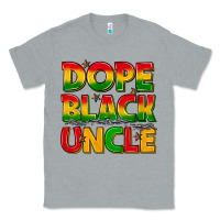Heather Grey dope black uncle with stars Classic Tee - texasbilliewilder