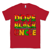 Red dope black uncle with stars Classic Tee - texasbilliewilder