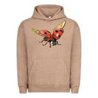 Pigment Burro Ladybug Flying Urban Hoodie - LillyAllenDesigns