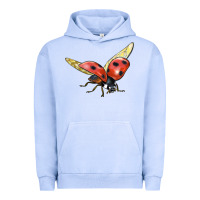 Pigment Grape Ice Ladybug Flying Urban Hoodie - LillyAllenDesigns