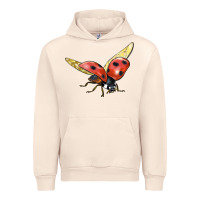 Sandshell Ladybug Flying Urban Hoodie - LillyAllenDesigns