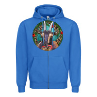 True Royal Dark Goat Christmas Zipper Hoodie - RanaPortraitStore