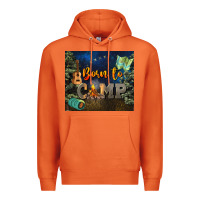 Carrot born to camp Premium Hoodie - NancyCooperArtShop