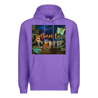 Purple born to camp Premium Hoodie - NancyCooperArtShop