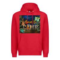 Red born to camp Premium Hoodie - NancyCooperArtShop