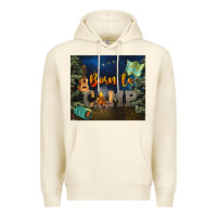 Sandshell born to camp Premium Hoodie - NancyCooperArtShop