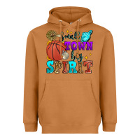 Meerkat small town big spirit basketball Heavyweight Hoodie - Zillion Design Studio