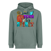 Sage small town big spirit basketball Heavyweight Hoodie - Zillion Design Studio