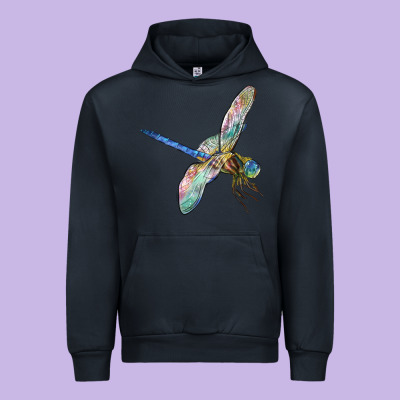 Dragon Fly Urban Hoodie Designed By Lillyallendesigns