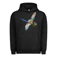Pigment Black Dragon Fly Urban Hoodie - LillyAllenDesigns