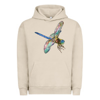 Pigment French Oak Dragon Fly Urban Hoodie - LillyAllenDesigns